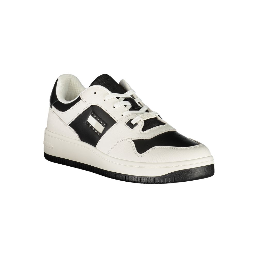 Tommy Hilfiger – Weiße Leder-Sneaker für Herren