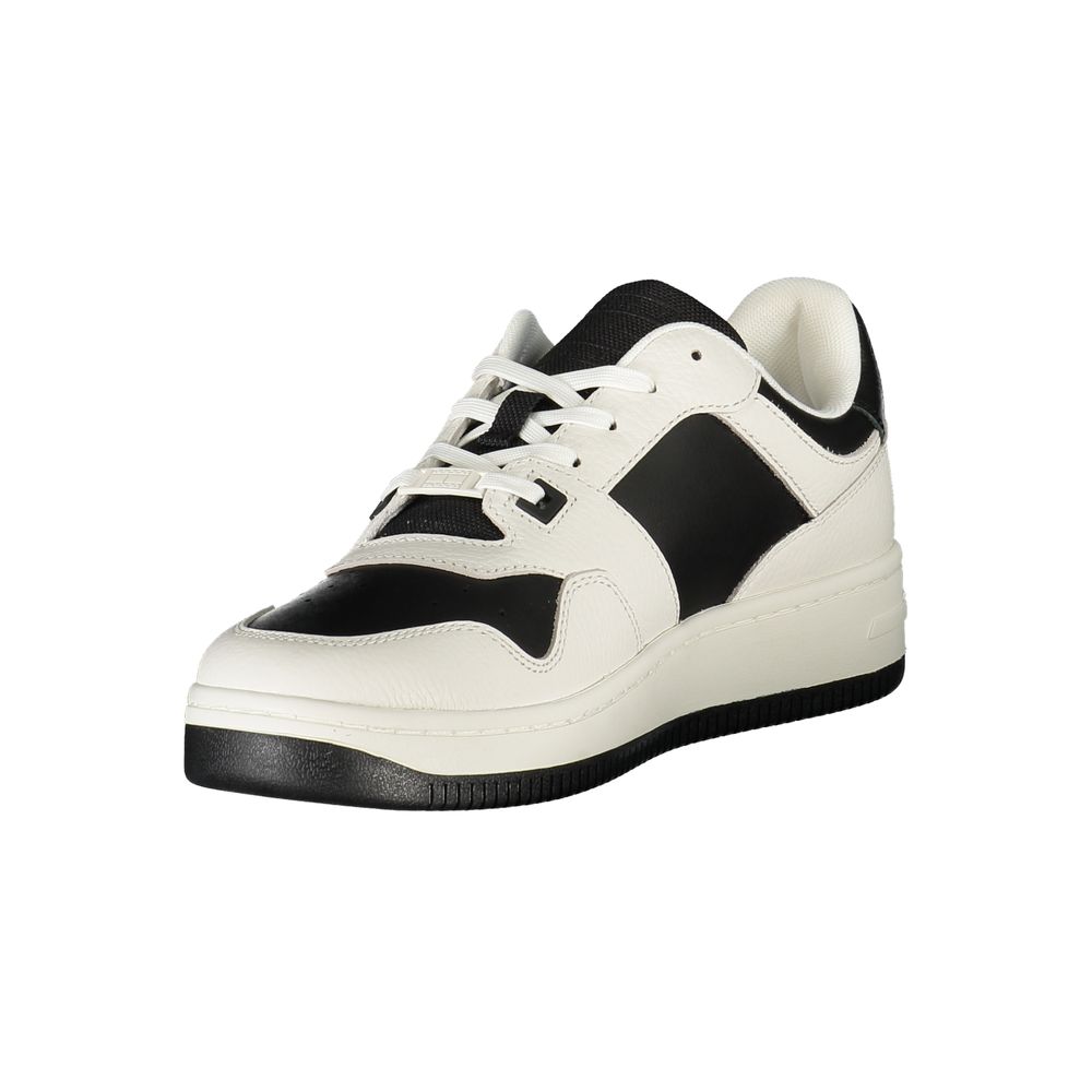 Tommy Hilfiger – Weiße Leder-Sneaker für Herren