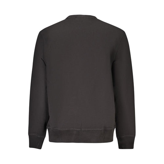 Calvin Klein Herrenpullover aus schwarzer Baumwolle