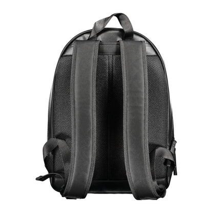 Tommy Hilfiger – Schwarzer Polyester-Rucksack