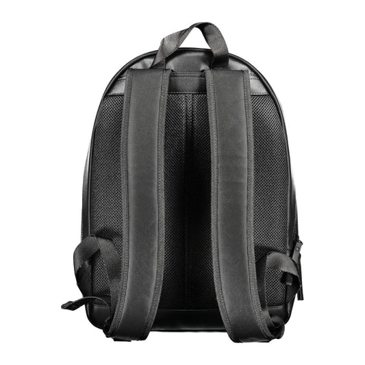 Tommy Hilfiger – Schwarzer Polyester-Rucksack