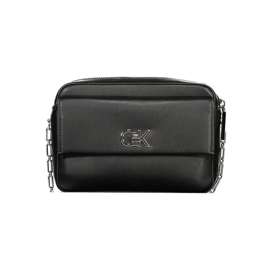 Calvin Klein Damenhandtasche aus schwarzem Polyester