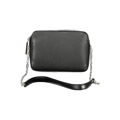Calvin Klein Damenhandtasche aus schwarzem Polyester