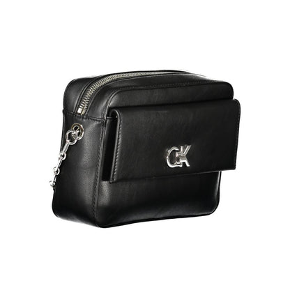 Calvin Klein Damenhandtasche aus schwarzem Polyester