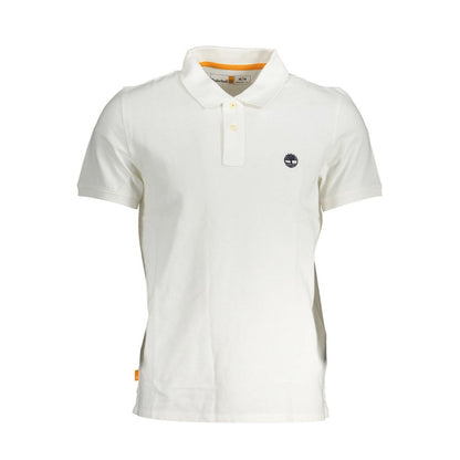 Timberland Poloshirt aus weißer Baumwolle für Herren