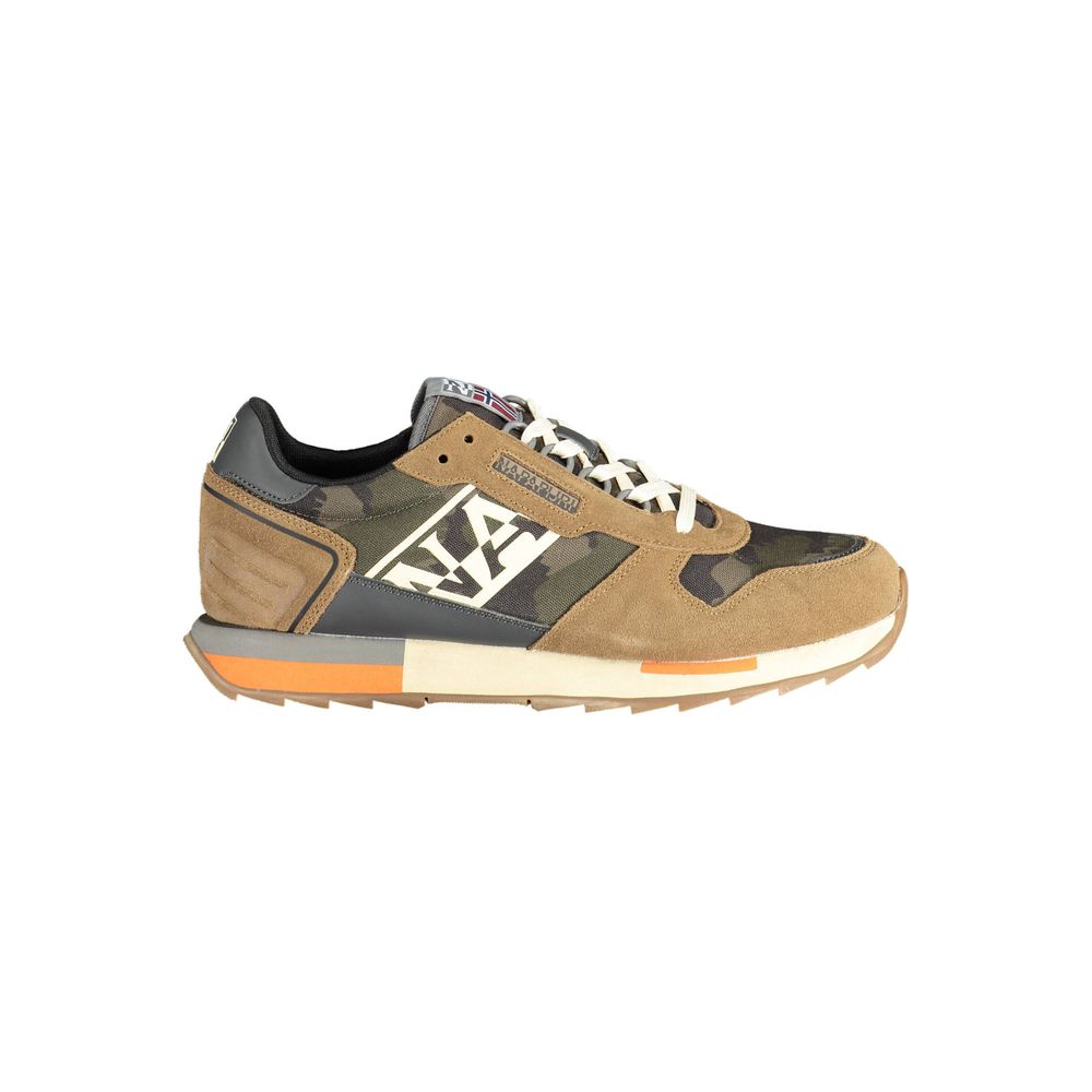 Napapijri Beige Leder Herren Sneaker