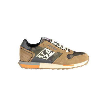 Napapijri Beige Leder Herren Sneaker