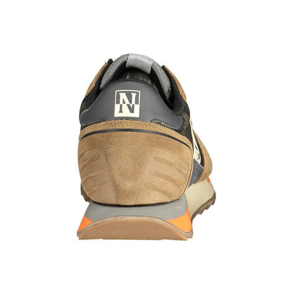 Napapijri Beige Leder Herren Sneaker