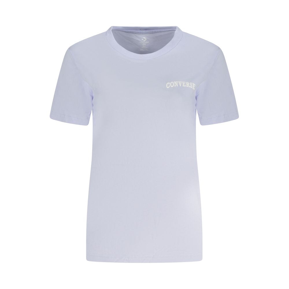 Converse Lila Baumwoll-T-Shirt für Damen