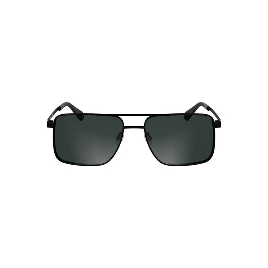 Calvin Klein Black Metal Herren Sonnenbrille
