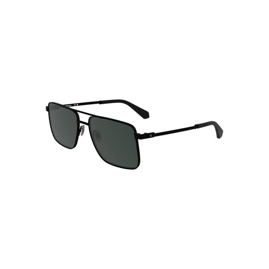 Calvin Klein Black Metal Herren Sonnenbrille