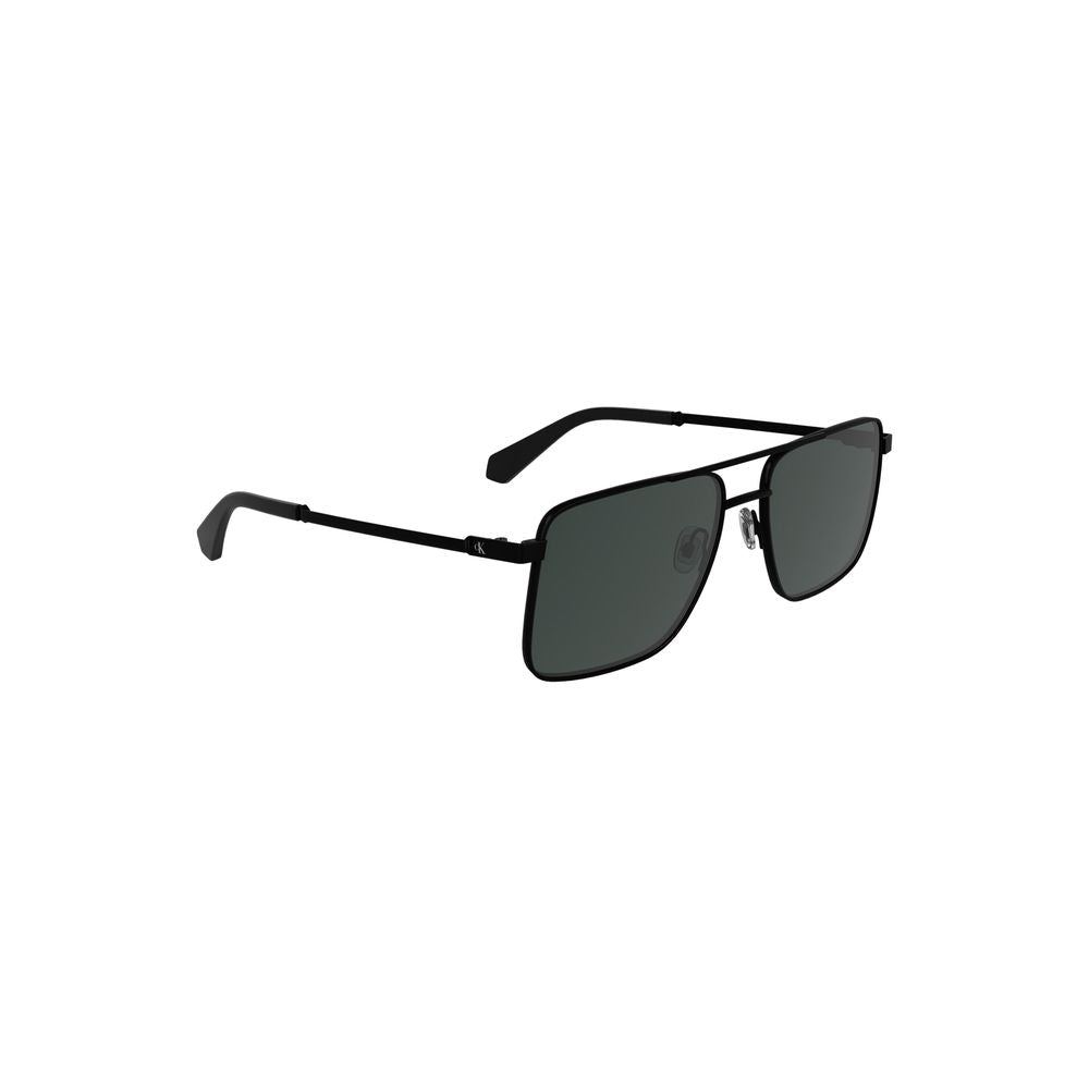 Calvin Klein Black Metal Herren Sonnenbrille