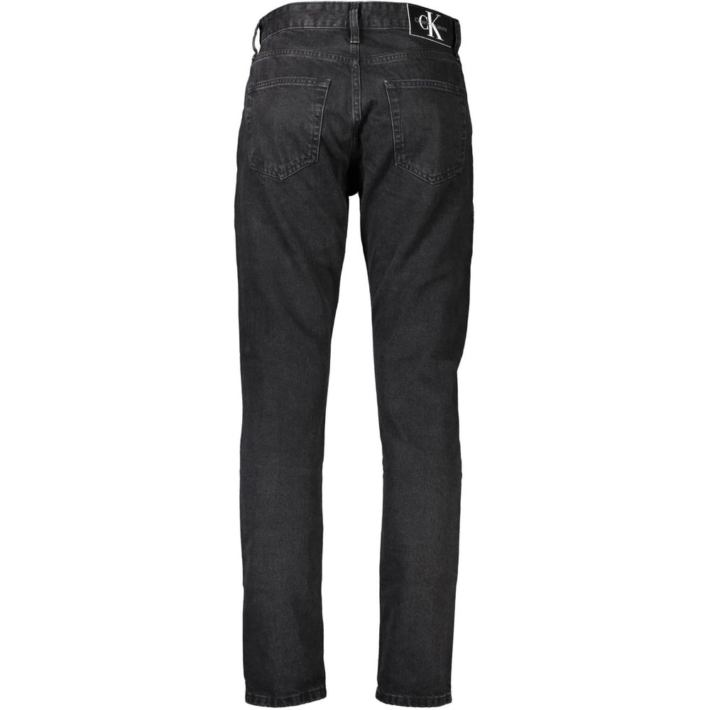 Calvin Klein Schwarze Baumwolljeans für Herren