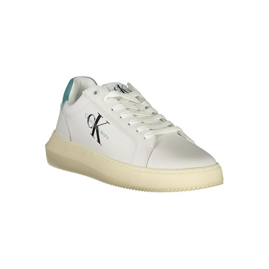Calvin Klein – Elegante weiße Sneakers mit umweltbewusstem Design