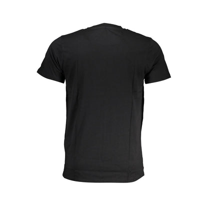 Schwarzes Baumwoll-T-Shirt der Cavalli Class