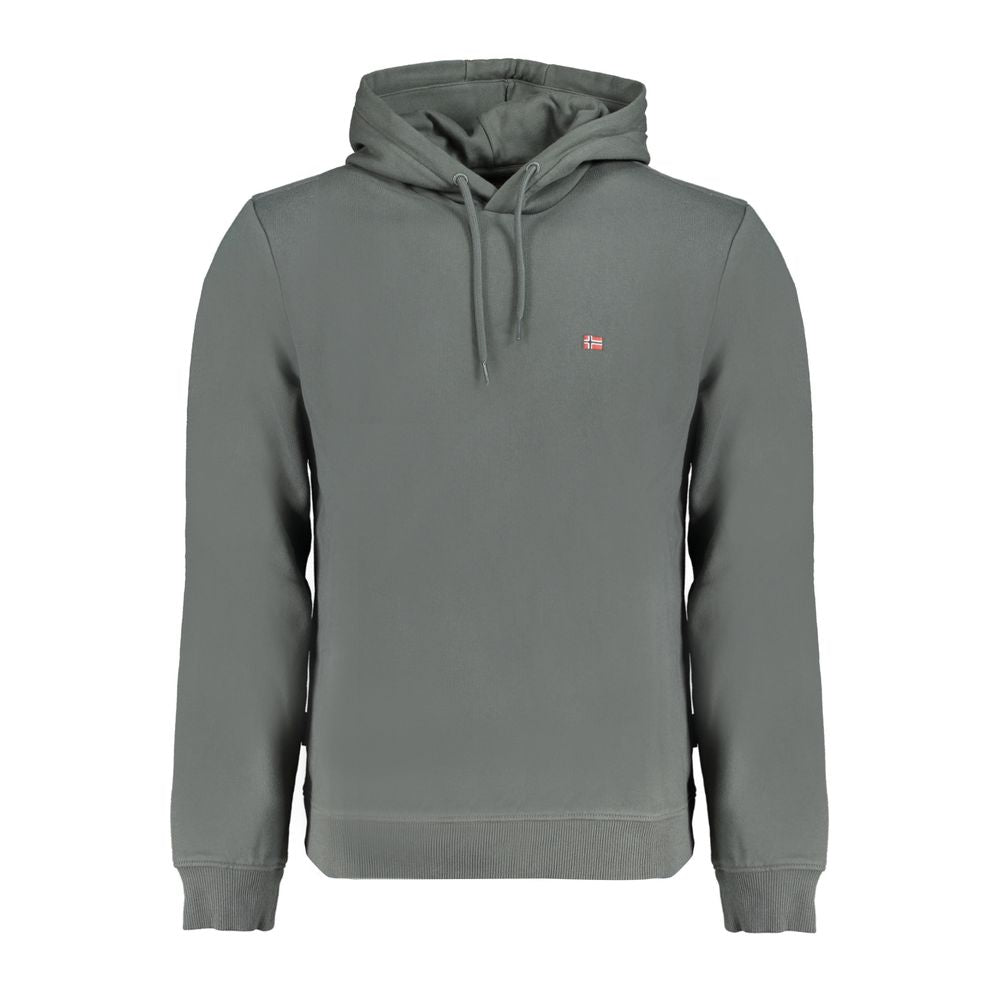 Napapijri Grüner Baumwollpullover für Herren