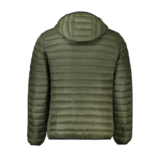 Cavalli Class Grüne Polyamid-Herrenjacke