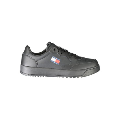 Tommy Hilfiger – Schwarze Polyethylen-Sneaker für Herren
