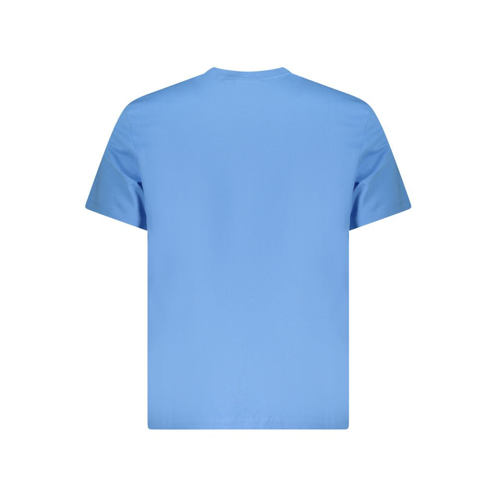 Calvin Klein Hellblaues Herren-T-Shirt aus Baumwolle