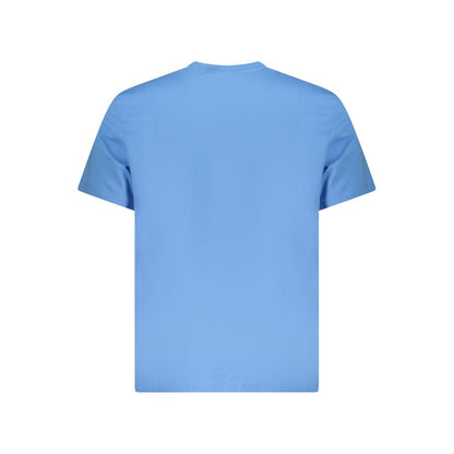 Calvin Klein Hellblaues Herren-T-Shirt aus Baumwolle