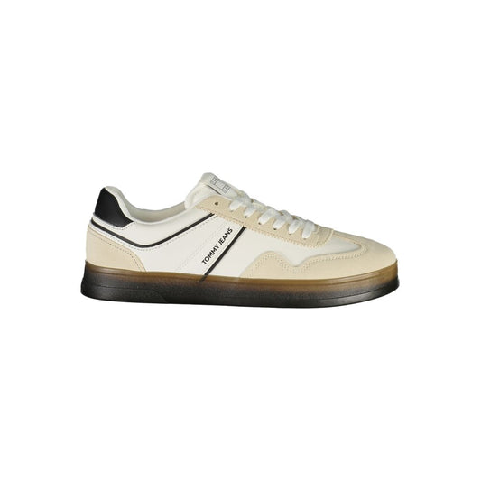 Tommy Hilfiger – Weiße Leder-Sneaker für Herren