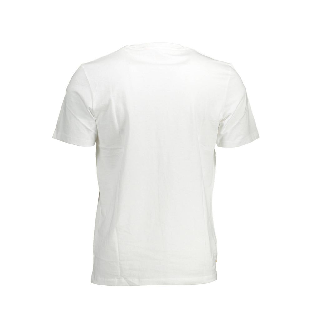 Timberland – Weißes Baumwoll-T-Shirt für Herren