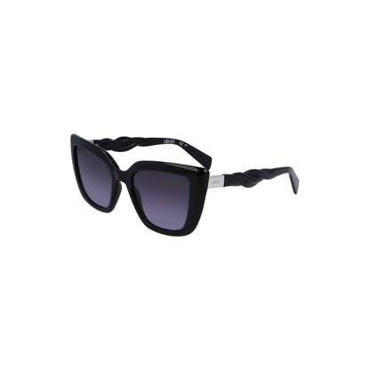 Liu Jo Black Bio Injected Women Sunglasses