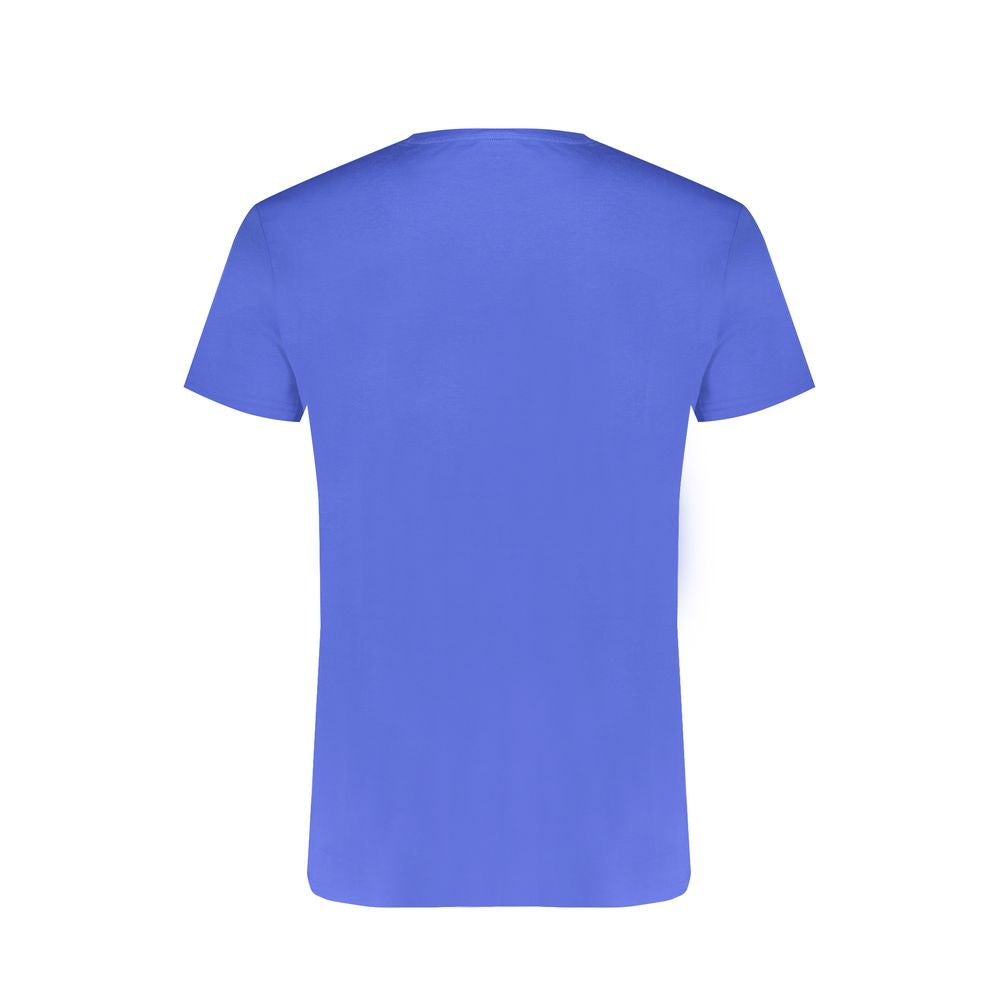 Blaues Baumwoll-T-Shirt von Trussardi