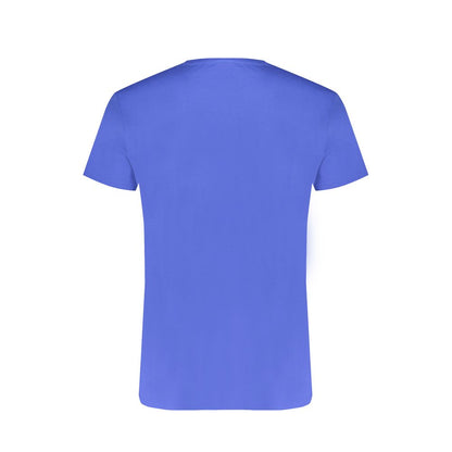 Blaues Baumwoll-T-Shirt von Trussardi