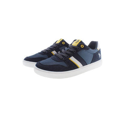 US POLO ASSN. Blaue Polyester-Herren-Sneaker