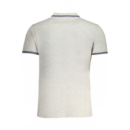 Cavalli Class Herren Poloshirt aus brauner Baumwolle