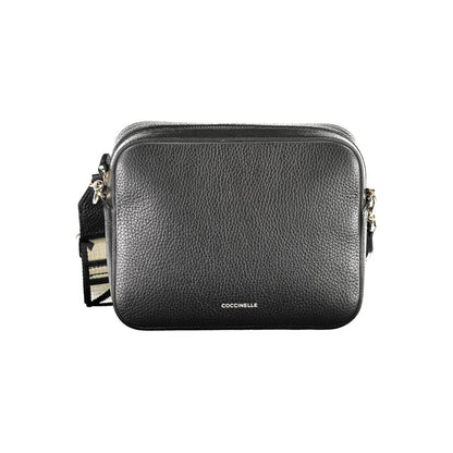 Coccinelle Damenhandtasche aus schwarzem Leder