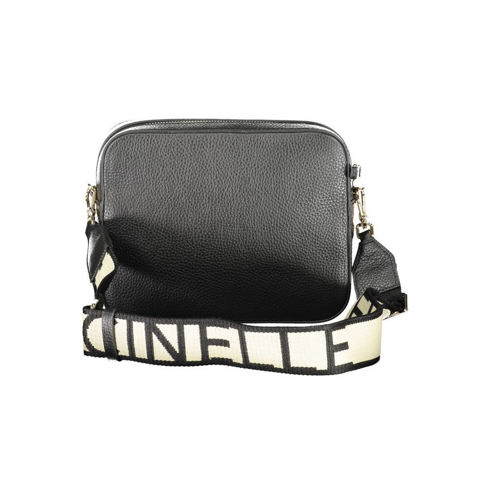 Coccinelle Damenhandtasche aus schwarzem Leder