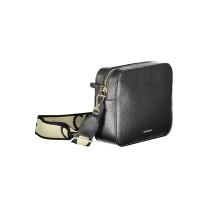 Coccinelle Damenhandtasche aus schwarzem Leder