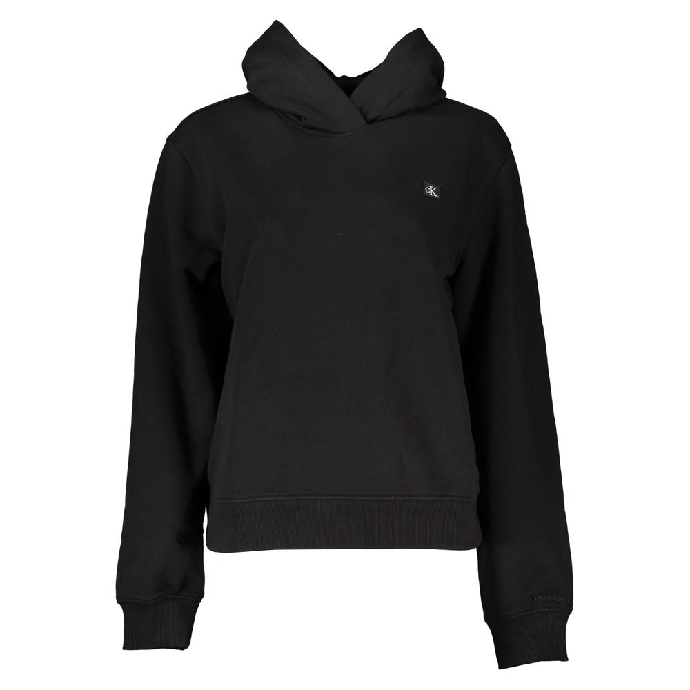 Calvin Klein Damenpullover aus schwarzer Baumwolle