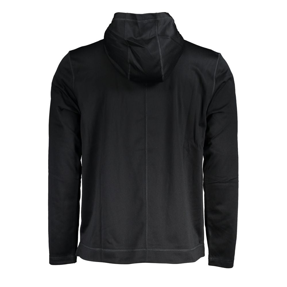 Calvin Klein – Schwarzer Polyester-Kapuzenpullover für Herren