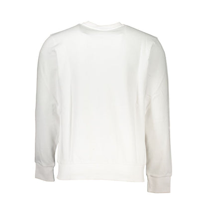 North Sails White Cotton Men Sweater