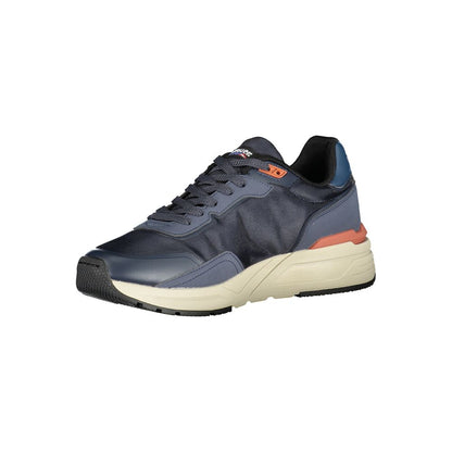 Blauer Blauer Polyester-Sneaker