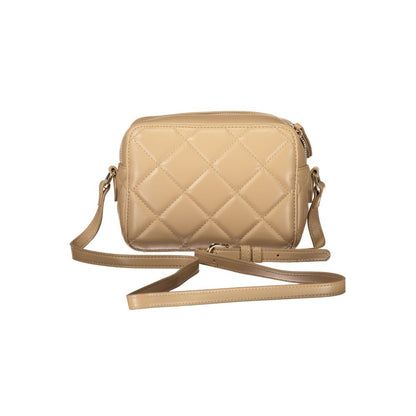 Mario Valentino Beige Polyethylen Damen Handtasche