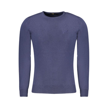 Cavalli Class Blauer Viskose-Herrenpullover