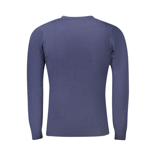 Cavalli Class Blauer Viskose-Herrenpullover