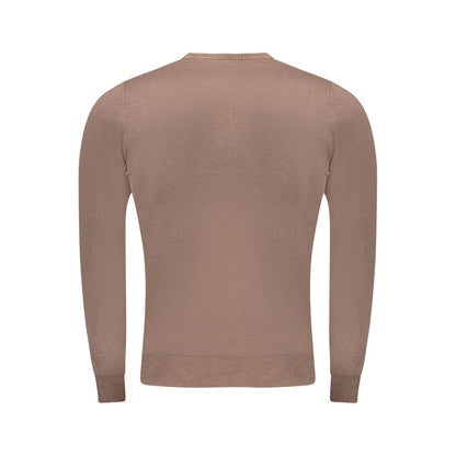 Cavalli Class Brauner Viskose-Herrenpullover