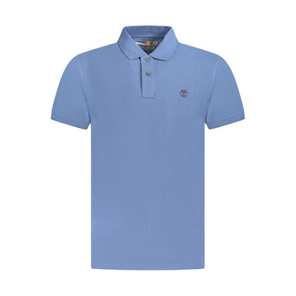 Timberland Herren Poloshirt aus blauer Baumwolle