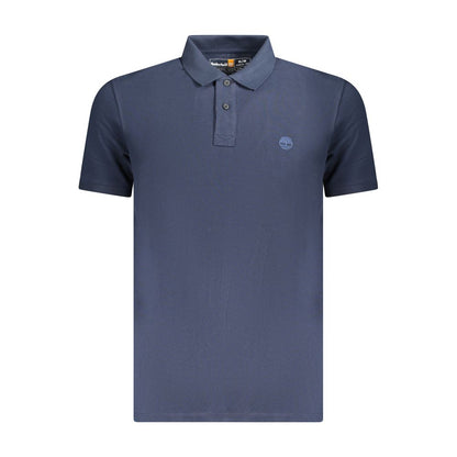 Timberland Herren Poloshirt aus blauer Baumwolle