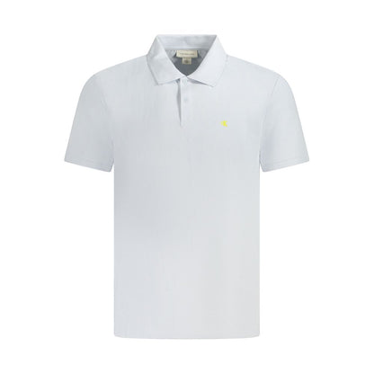 Calvin Klein Herren Poloshirt aus hellblauer Baumwolle