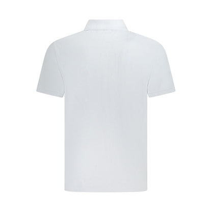 Calvin Klein Herren Poloshirt aus hellblauer Baumwolle