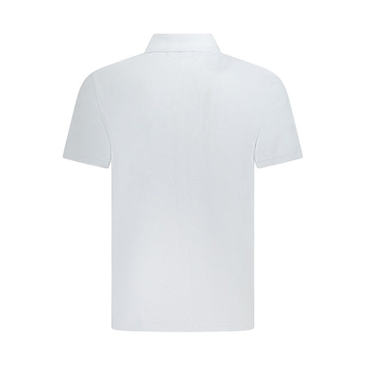 Calvin Klein Herren Poloshirt aus hellblauer Baumwolle
