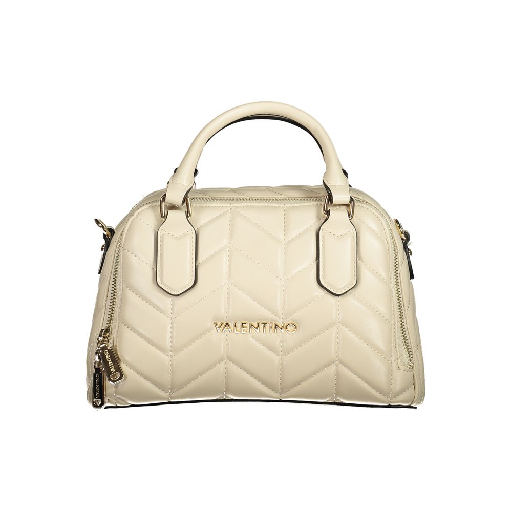 Mario Valentino Beige Polyethylen Damen Handtasche