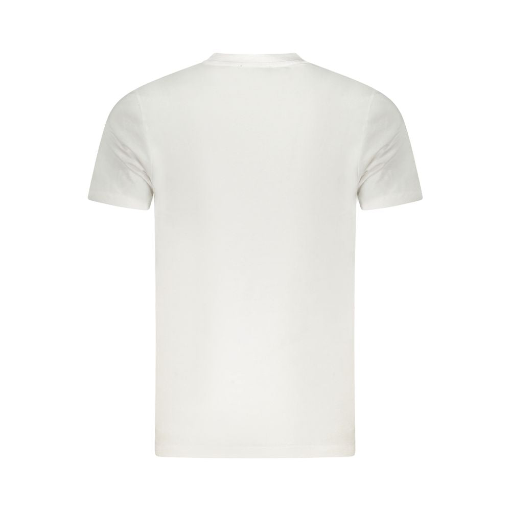 Cavalli Class Herren-T-Shirt aus weißer Baumwolle