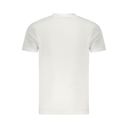 Cavalli Class Herren-T-Shirt aus weißer Baumwolle